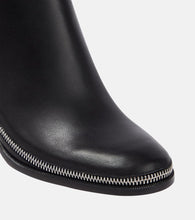 Christian Louboutin CL Zip leather ankle boots
