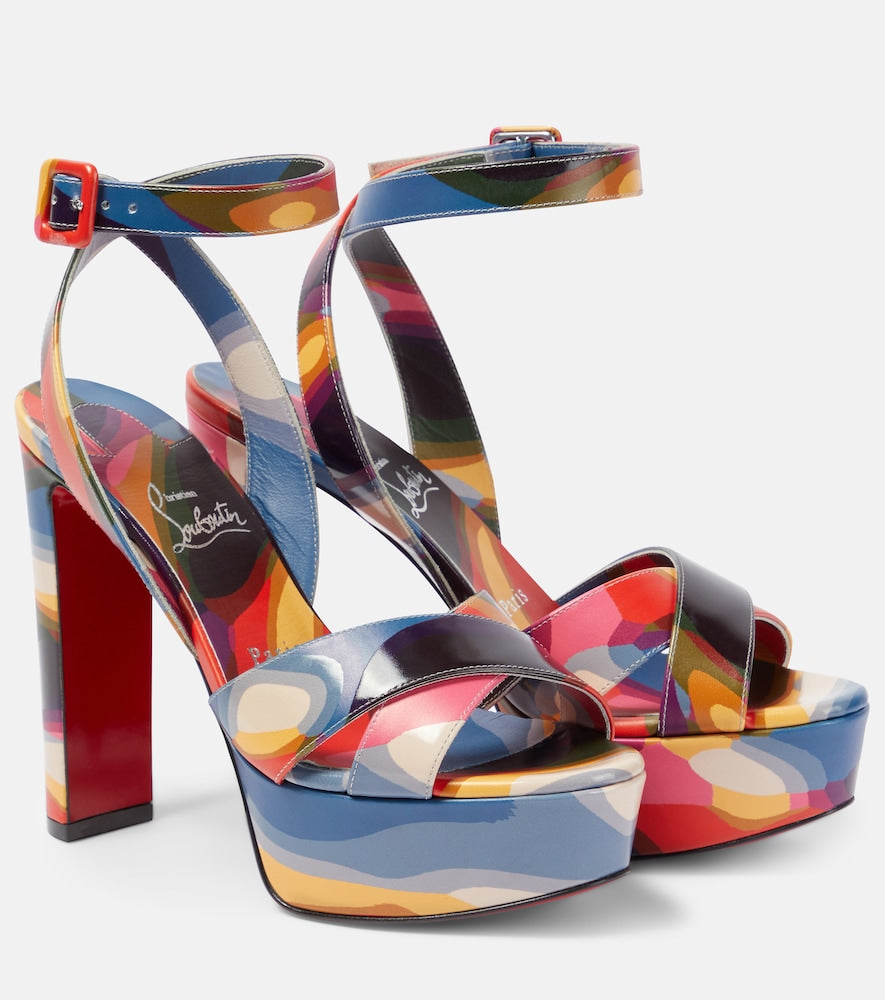 Christian Louboutin Supramariza 130 leather sandals - Christian Louboutin Supramariza 130 皮革凉鞋