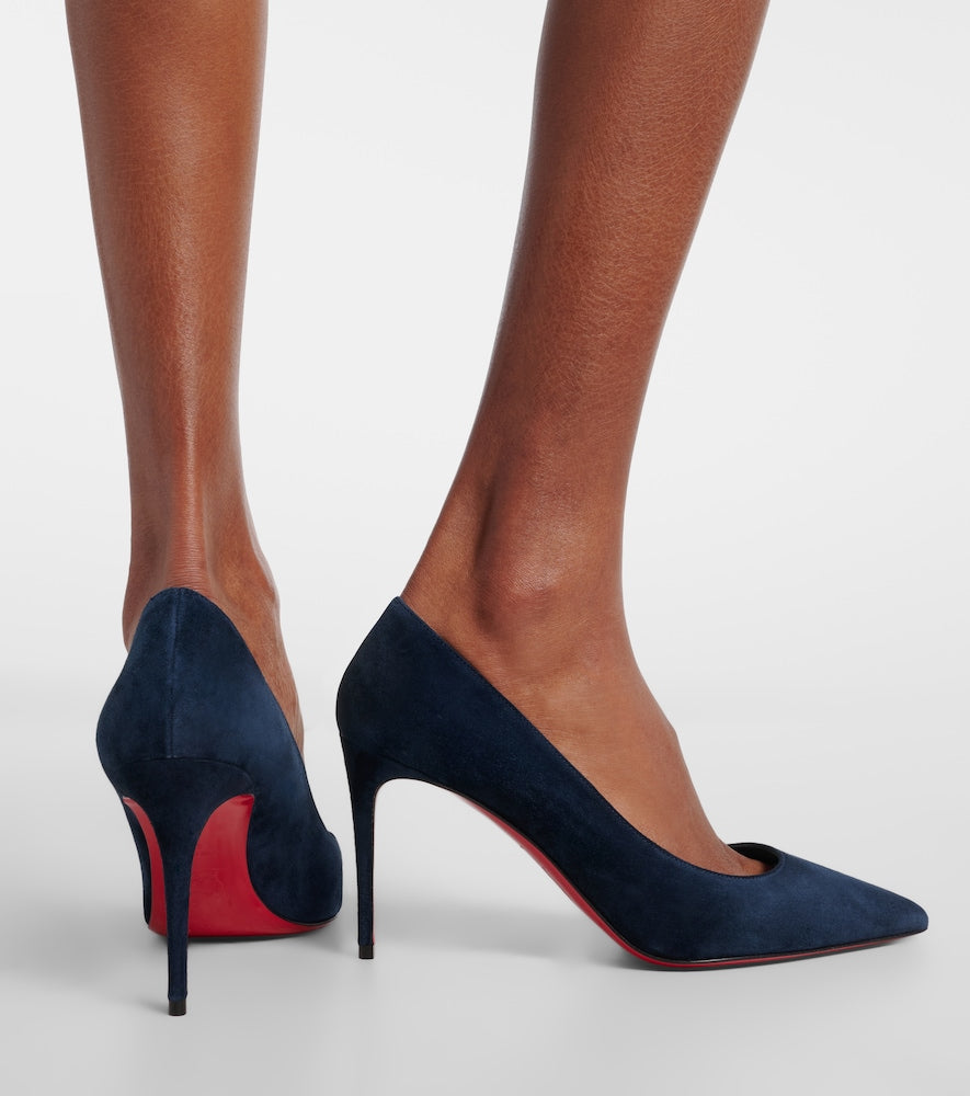 Christian Louboutin Kate 85 suede pumps