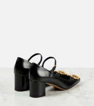 Valentino Garavani VLogo Signature leather Mary Jane pumps