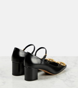 Valentino Garavani VLogo Signature leather Mary Jane pumps