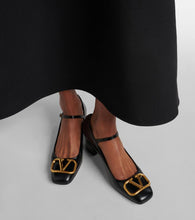 Valentino Garavani VLogo Signature leather Mary Jane pumps