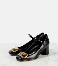 Valentino Garavani VLogo Signature leather Mary Jane pumps