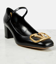 Valentino Garavani VLogo Signature leather Mary Jane pumps