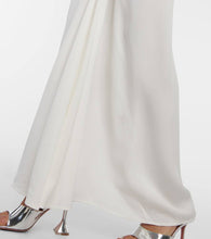 Christopher Esber Fusion ruched jersey maxi dress