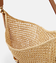 Saint Laurent Oxalis crochet raffia shoulder bag