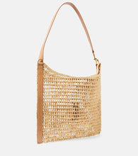Saint Laurent Oxalis crochet raffia shoulder bag