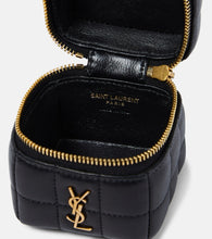 Saint Laurent Cassandre Carr√É¬© Mini leather box bag
