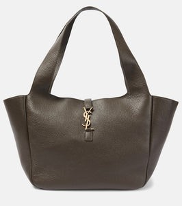 Saint Laurent Le 5 √É¬† 7 Bea leather tote bag. Shop Saint Laurent Tote Bags for women now.