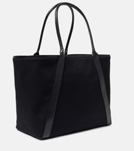Saint Laurent Rive Gauche embroidered canvas tote bag