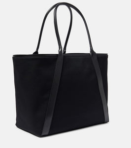 Saint Laurent Rive Gauche embroidered canvas tote bag