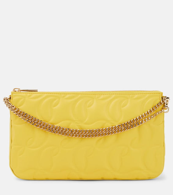 Christian Louboutin Loubila leather crossbody bag. Shop Christian Louboutin Shoulder Bags for women now.