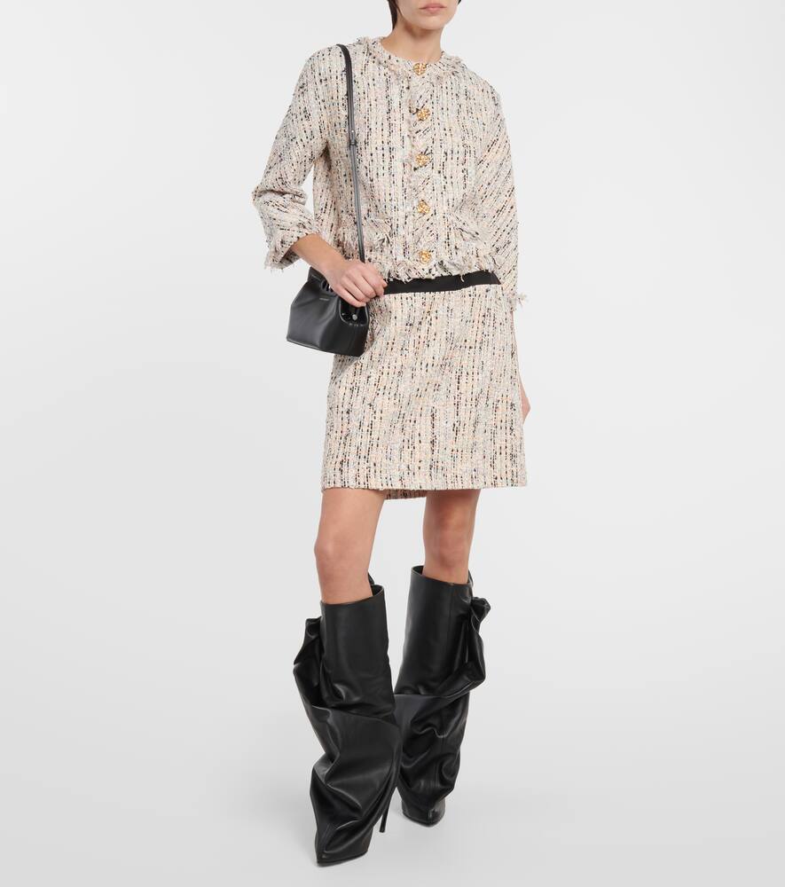 Alexander McQueen Leather knee-high boots