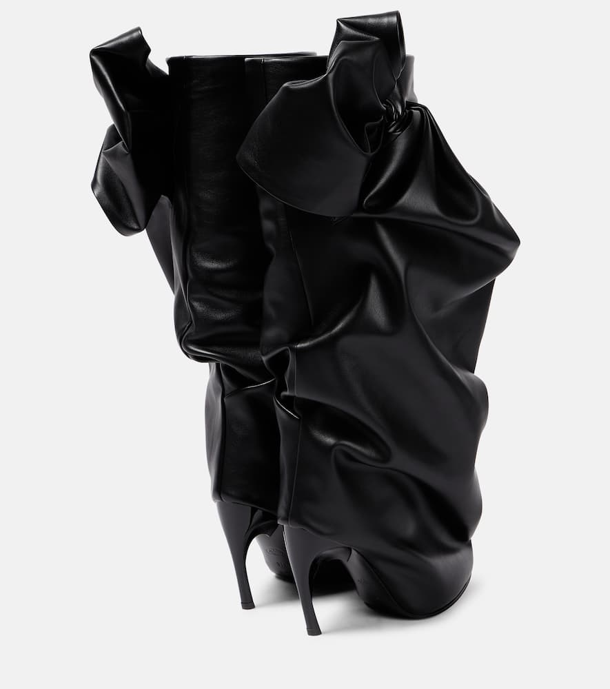 Alexander McQueen Leather knee-high boots