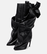 Alexander McQueen Leather knee-high boots