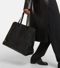 The Row Ben leather tote bag