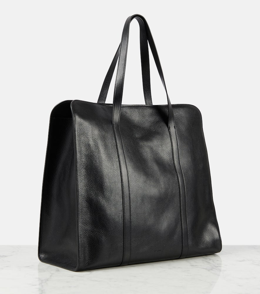 The Row Ben leather tote bag