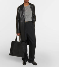 The Row Ben leather tote bag