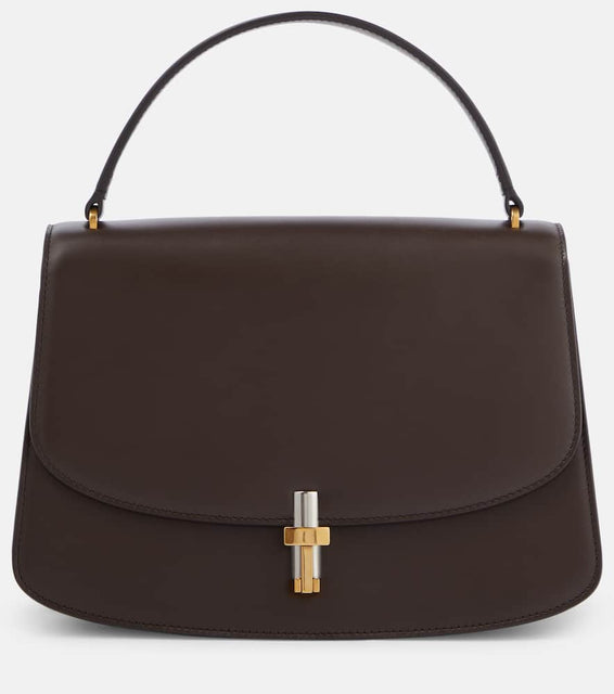 The Row Sofia 11.75 leather tote bag. Shop The Row Top-Handle Bags for women now.