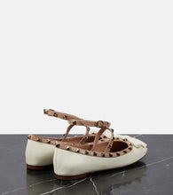 Valentino Garavani Rockstud leather ballet flats