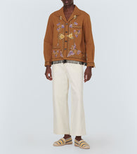 Bode Namesake striped espadrilles