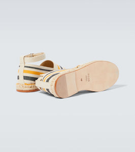 Bode Namesake striped espadrilles