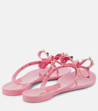 Valentino Garavani Rockstud PVC thong sandals