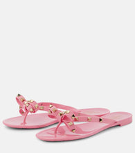Valentino Garavani Rockstud PVC thong sandals