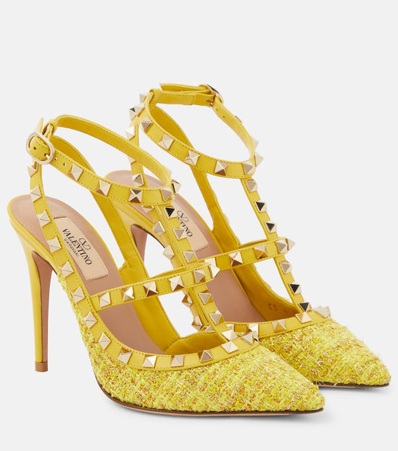 Valentino Garavani Rockstud boucl√É¬© pumps