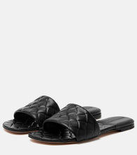 Bottega Veneta Amy quilted leather slides