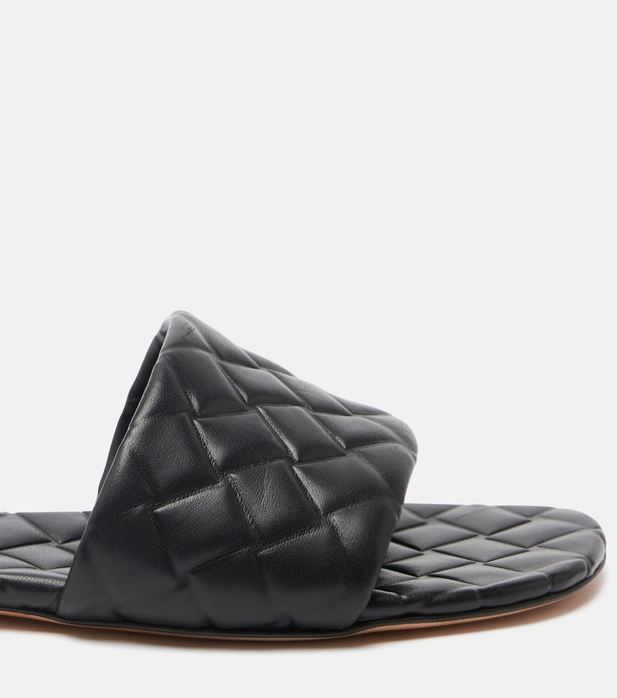 Bottega Veneta Amy quilted leather slides