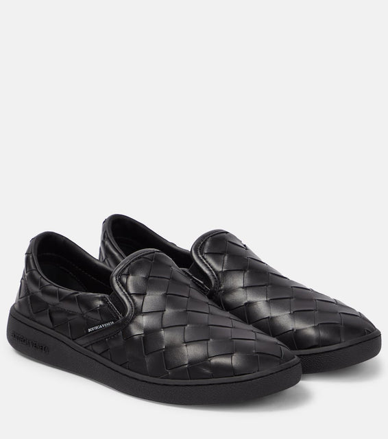 Bottega Veneta Sawyer leather slip-on sneakers