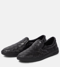 Bottega Veneta Sawyer leather slip-on sneakers