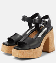 Stella McCartney Skyla faux leather platform sandals