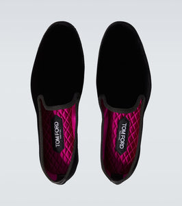 Tom Ford Neal velvet loafers