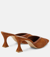 Manolo Blahnik Sahsia suede mules