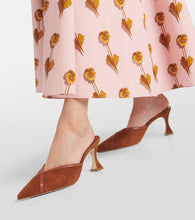 Manolo Blahnik Sahsia suede mules