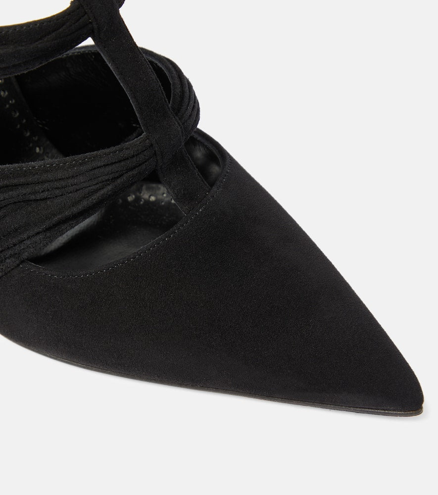 Manolo Blahnik Kerua suede mules