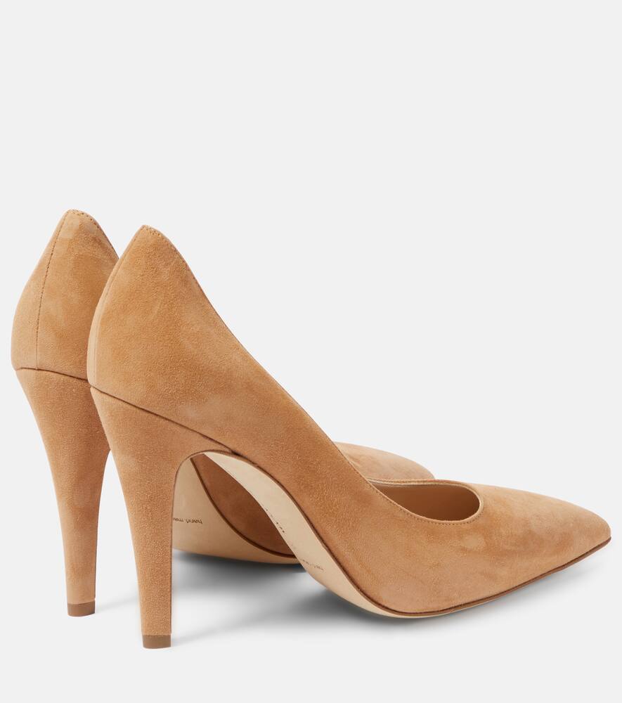 Manolo Blahnik Nelirapla 105 suede pumps