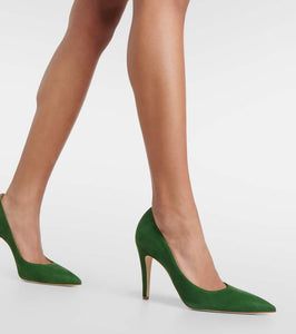 Manolo Blahnik Nelirapla suede pumps
