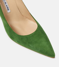 Manolo Blahnik Nelirapla suede pumps