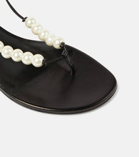 Magda Butrym Faux pearl leather sandals