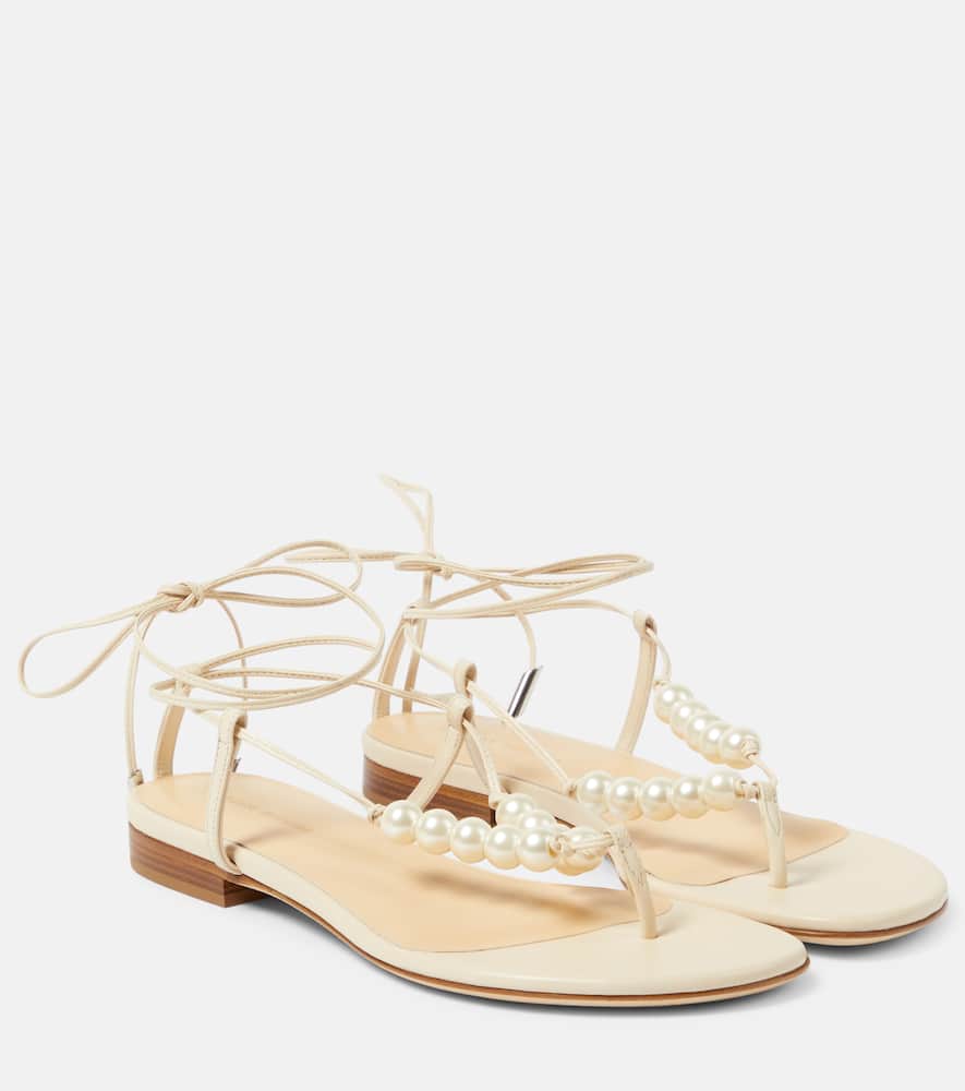 Magda Butrym Embellished leather sandals