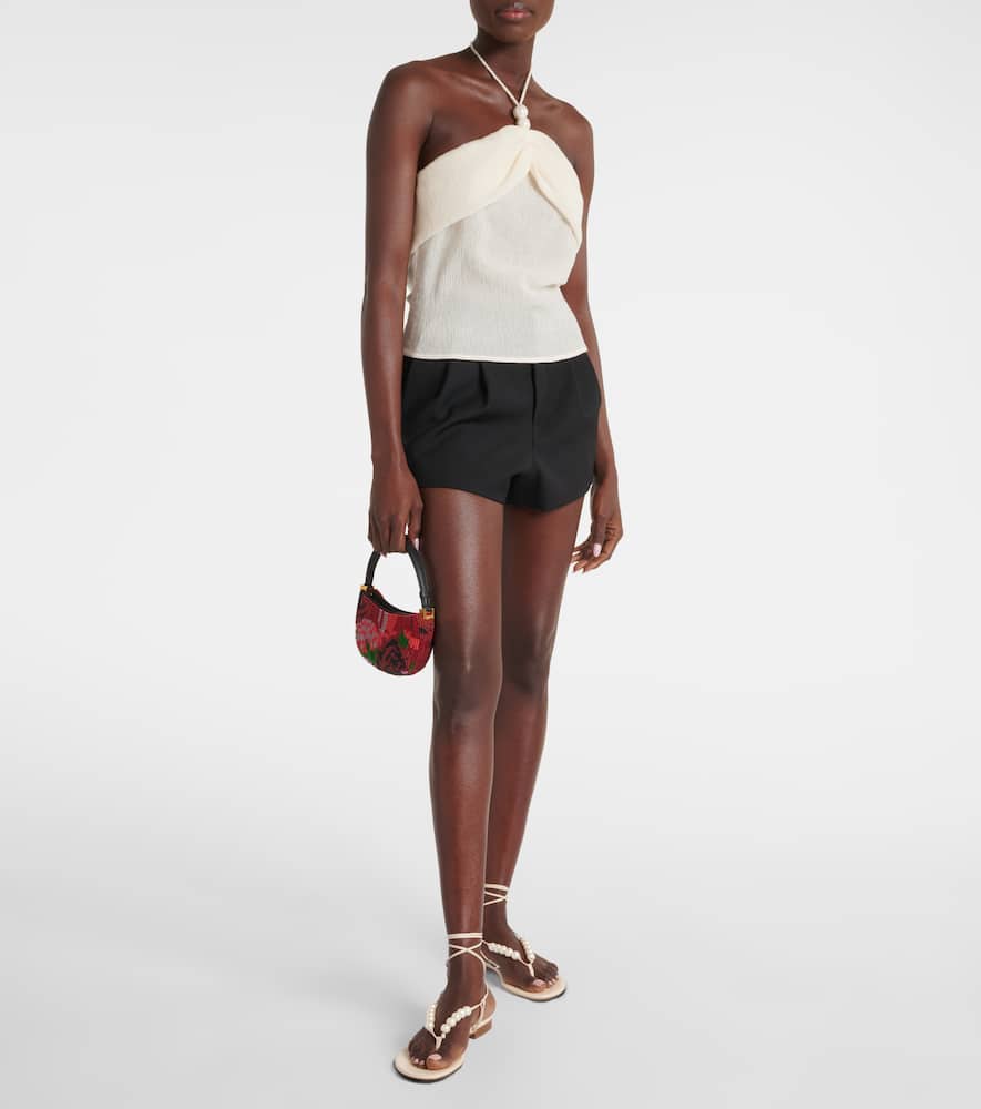 Magda Butrym Embellished leather sandals