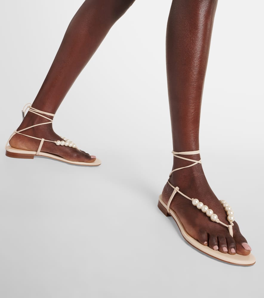 Magda Butrym Embellished leather sandals