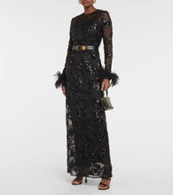 Erdem Malvina embellished silk gown
