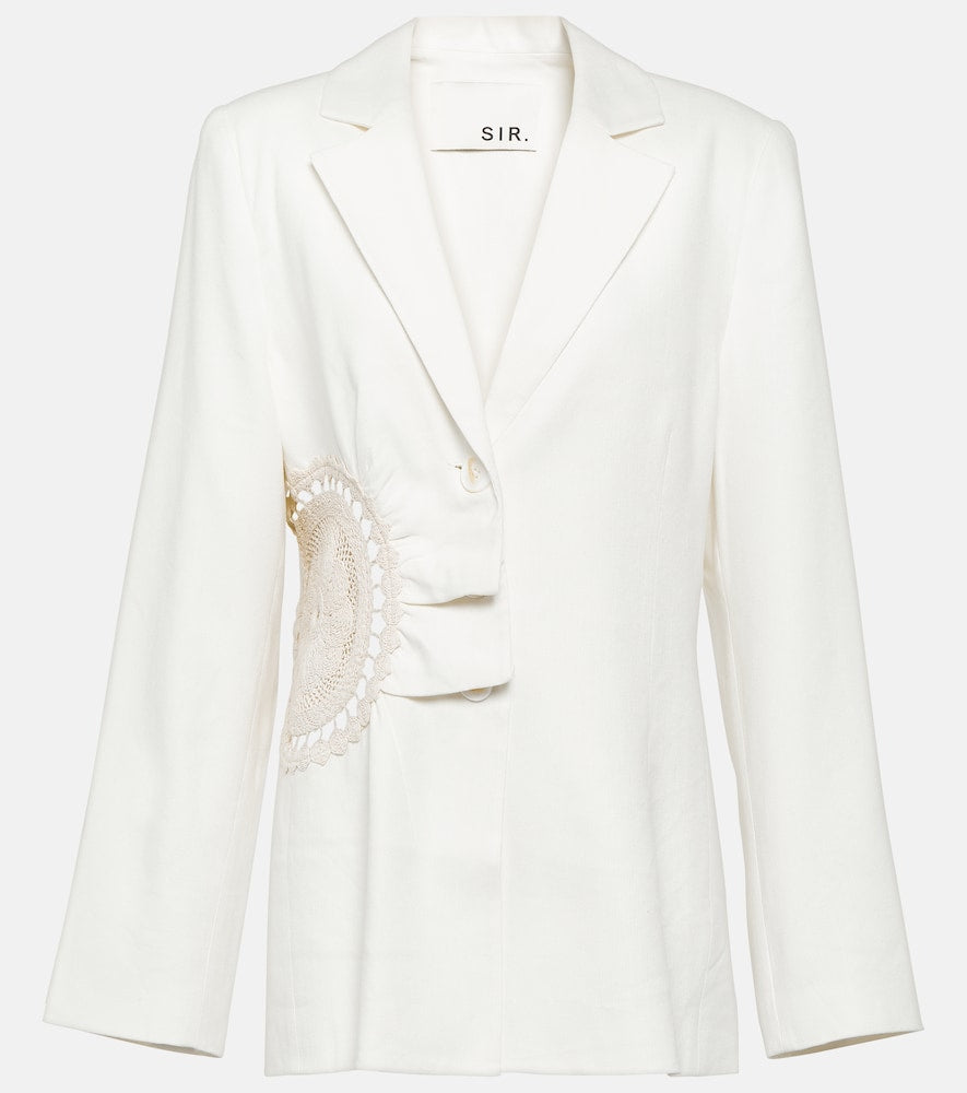 SIR Atacama linen-blend blazer - SIR Atacama 亚麻混纺西装外套