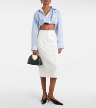 Jacquemus Le Petit Calino Mini leather tote bag