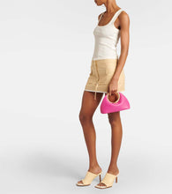 Jacquemus Le Petit Calino Mini leather tote bag