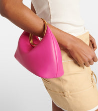 Jacquemus Le Petit Calino Mini leather tote bag